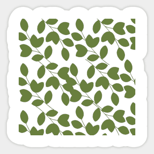 Hearty leaves Sticker